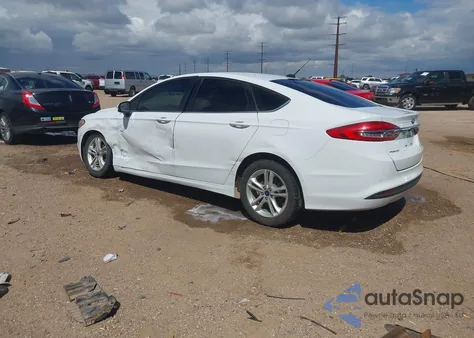 2018 Ford Fusion Se из США, поврежденный, VIN 3FA6P0HD4JR166929